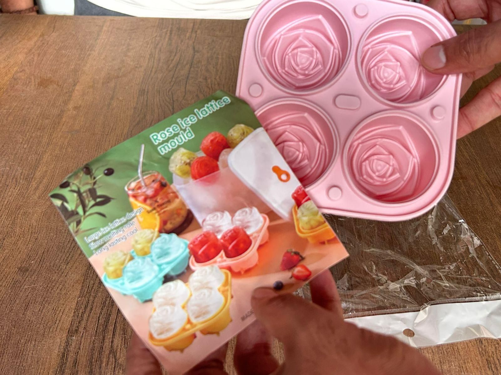 Rose Ice Lattice Mould