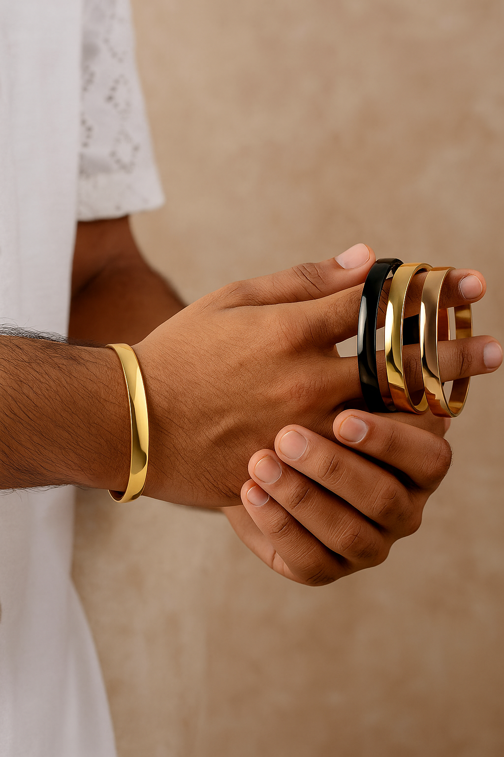 Premium Stainless Steel Kada Bracelet for Men – Bold, Stylish & Rust-Free